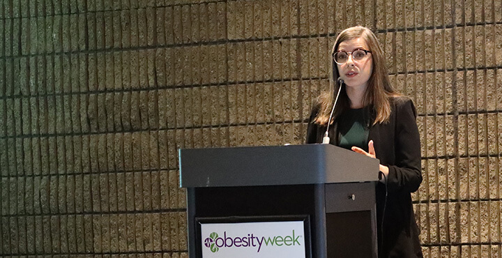 Dr. Florina Corpodean Presenting Obesity Severity and Disease Burden Study at Obesity Week 2025